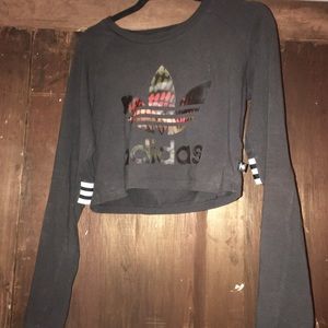 Urban Outfitters Adidas Long Sleeve Sports Shirt